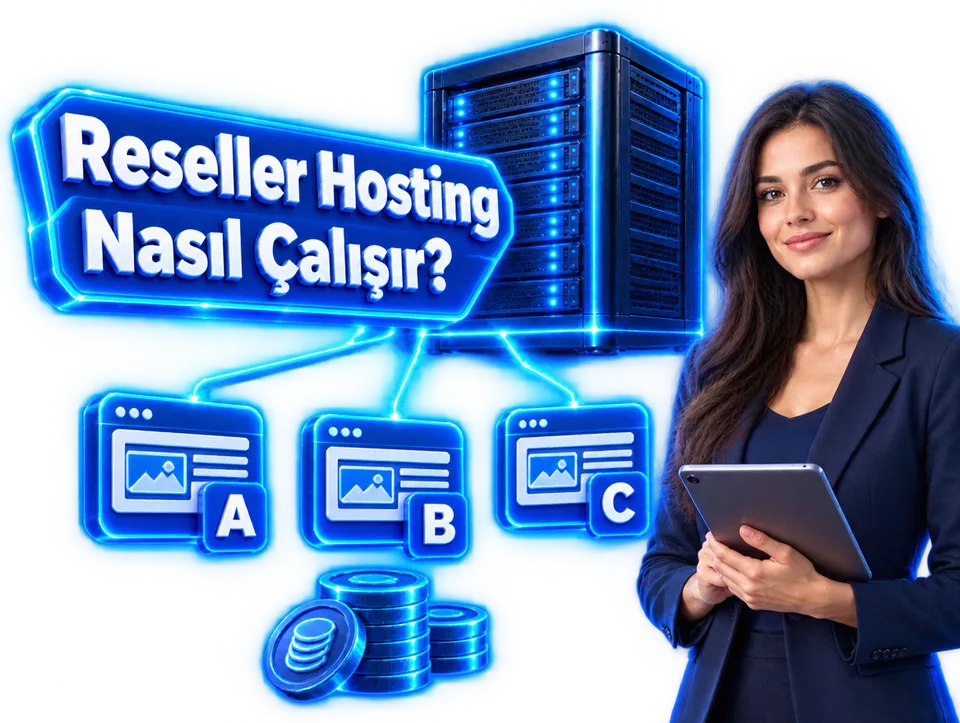 Reseller hosting çalışma modeli