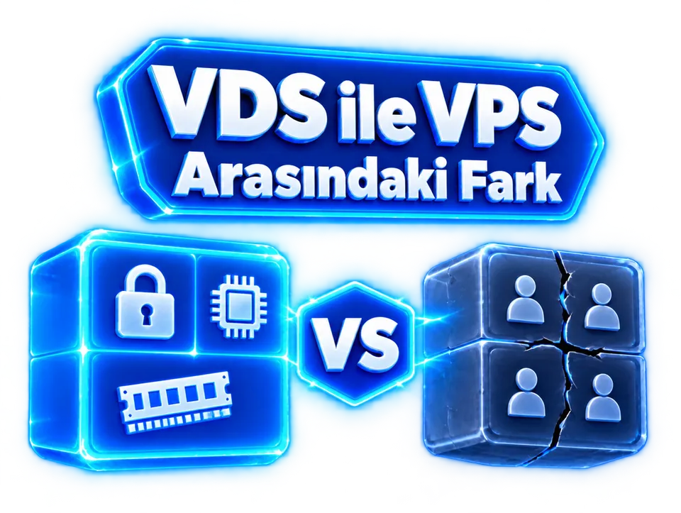 VDS ile VPS arasındaki kaynak paylaşımı farkı